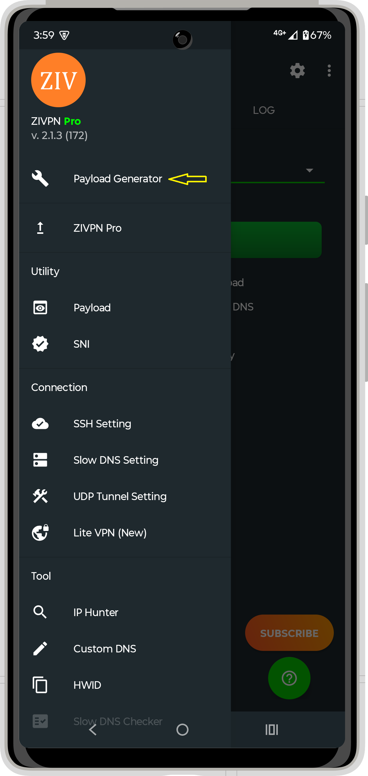 SSH Direct + Payload