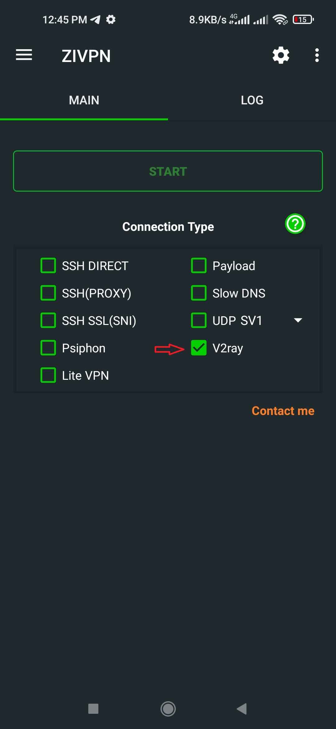 V2Ray Setup Step 1